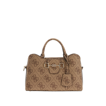 Janie logo girlfriend håndveske Latte Brown