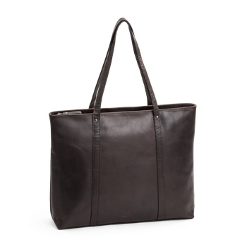 Totebag Mørk brun