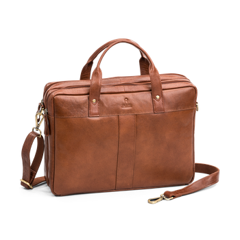 Laptop bag Cognac
