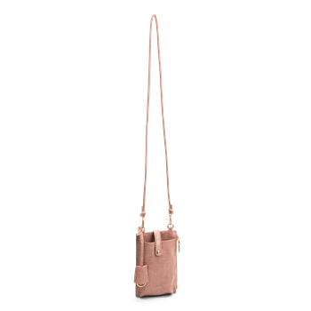 Mobilveske med lang rem Rosa