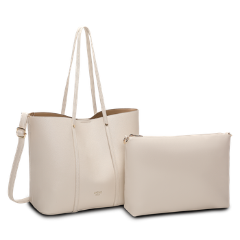 Tote veske to-i-en Vera Beige