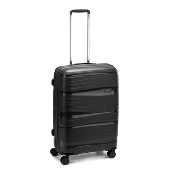 Oslo Koffert Medium 4 hjul, 67 cm, 70L Svart