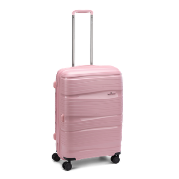 Oslo Koffert Medium 4 hjul, 67 cm, 70L Rosa