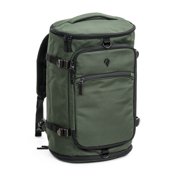 Flight Barrel Bag og ryggsekk 38L Grønn