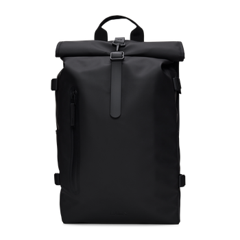 Rolltop Rucksack Large W3 Svart