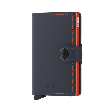 Miniwallet Blue, Orange Blå