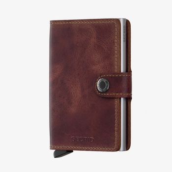 Miniwallet Vintage Brown Miniwallet Vintage Brown Brun