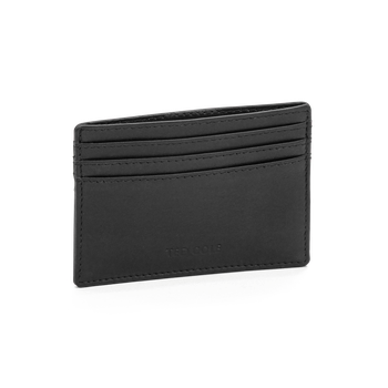 Kortholder i skinn Vintage Black