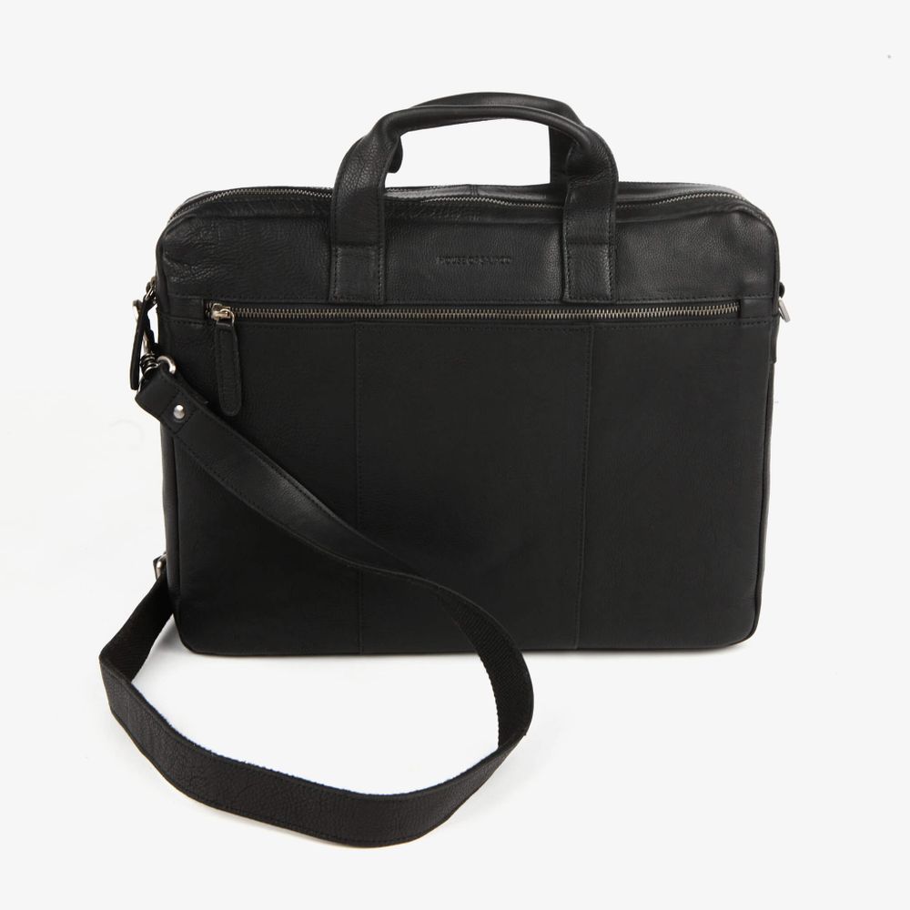 PC-veske Briefcase Medium skinn