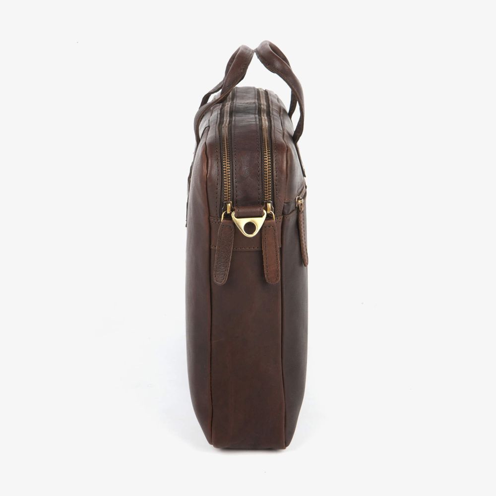 PC-veske Briefcase Medium skinn
