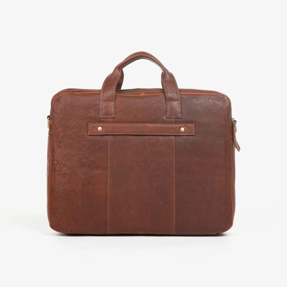 PC-veske Briefcase Medium skinn