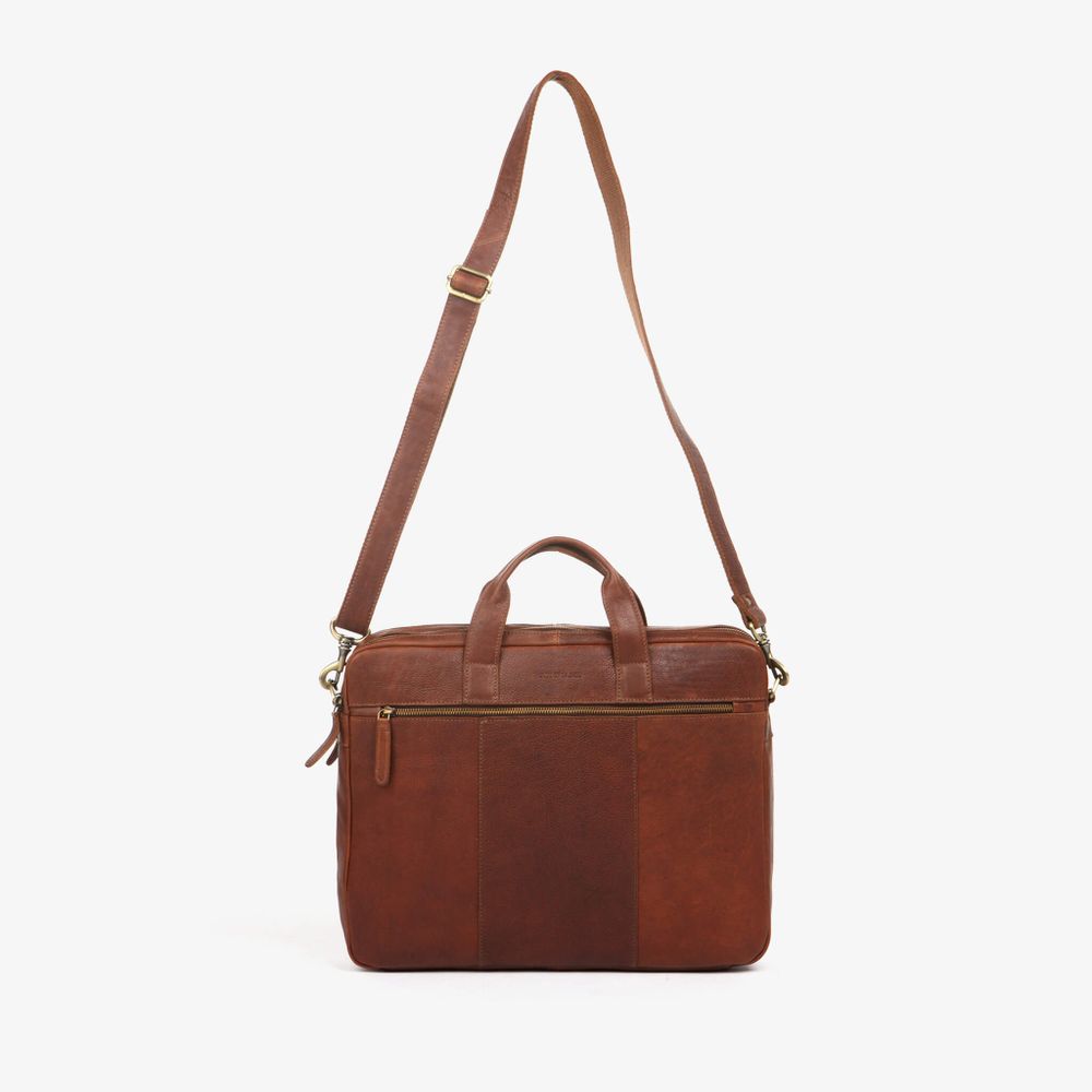PC-veske Briefcase Medium skinn