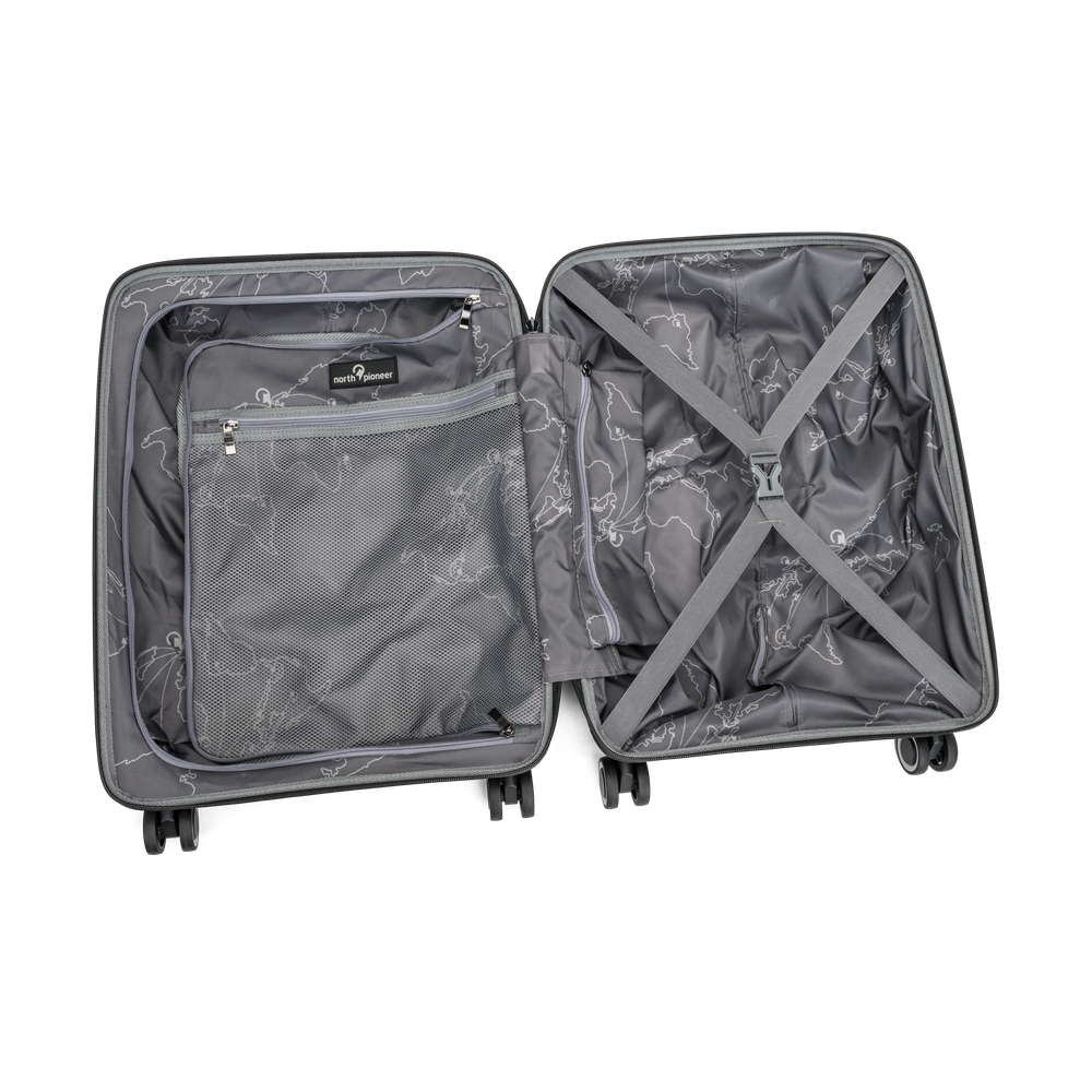 Oslo Kabinkoffert 4 hjul, 55 cm, 37 L