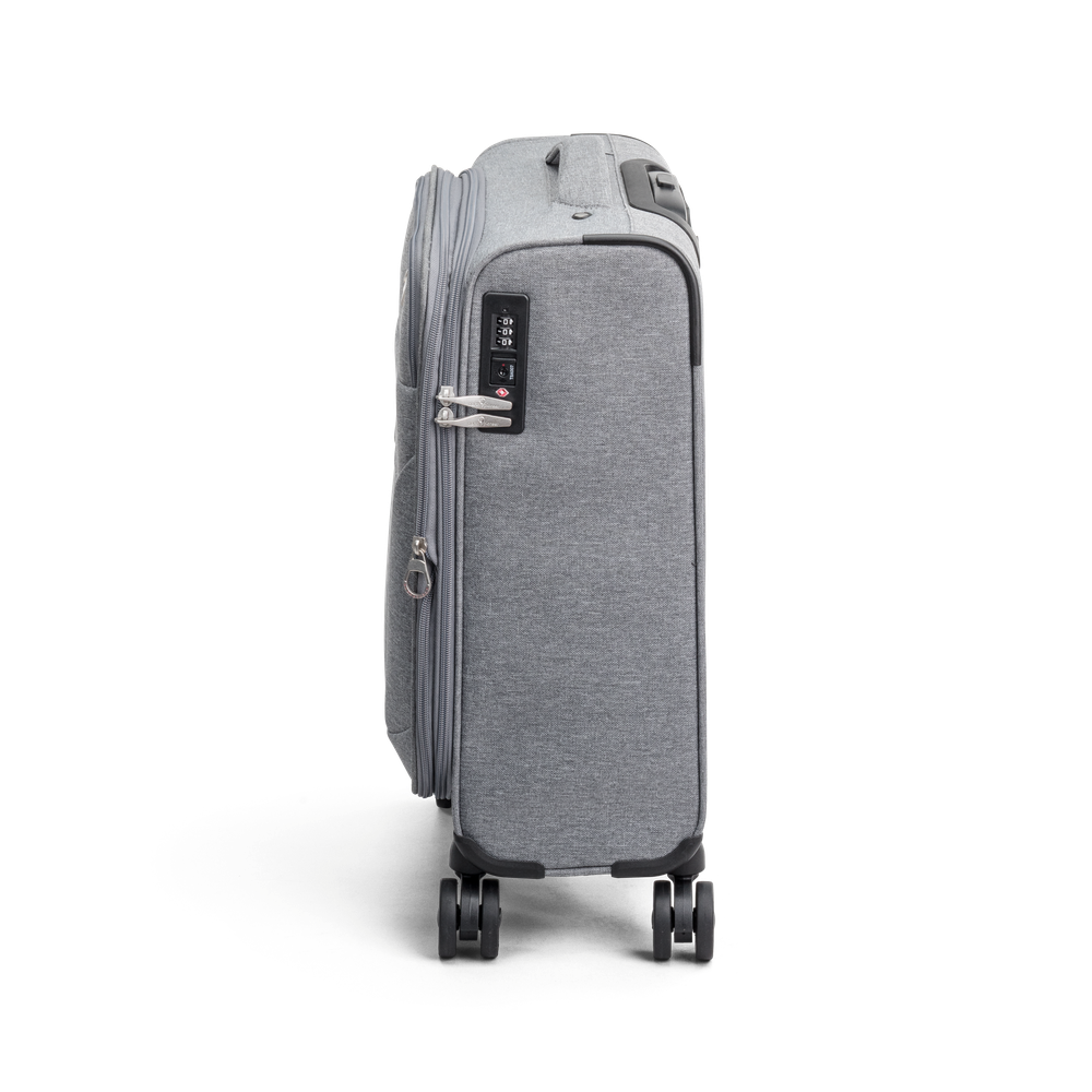 Flight expanderbar kabinkoffert 4 hjul, 55 cm, 39/44L