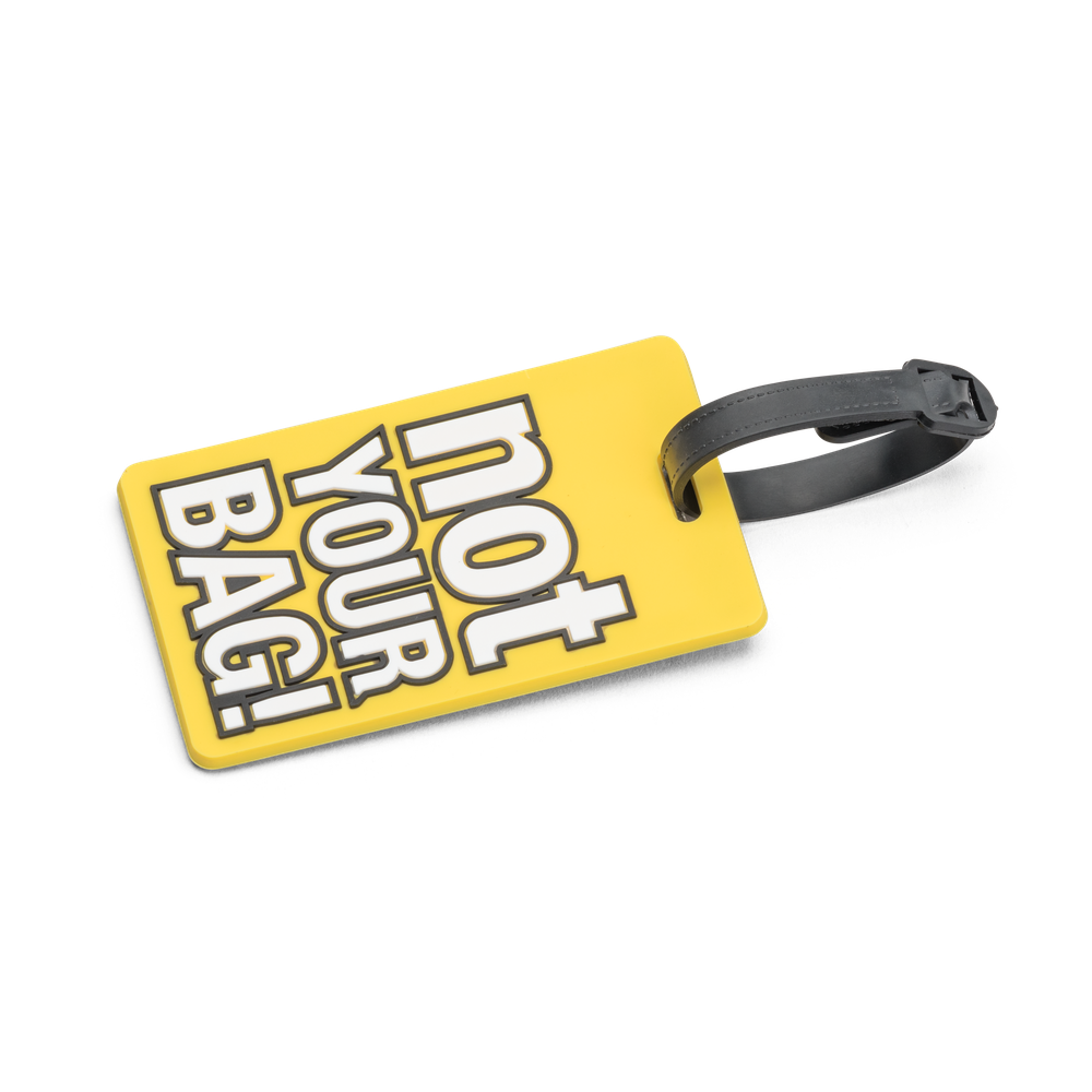 Bagasjelapp NOT YOUR BAG