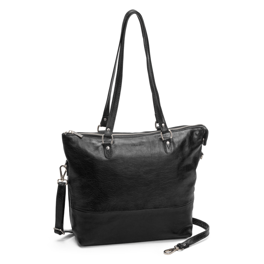 Tote bag i skinn