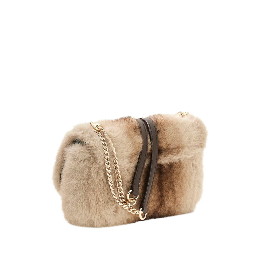 Mavis faux fur crossbody-veske