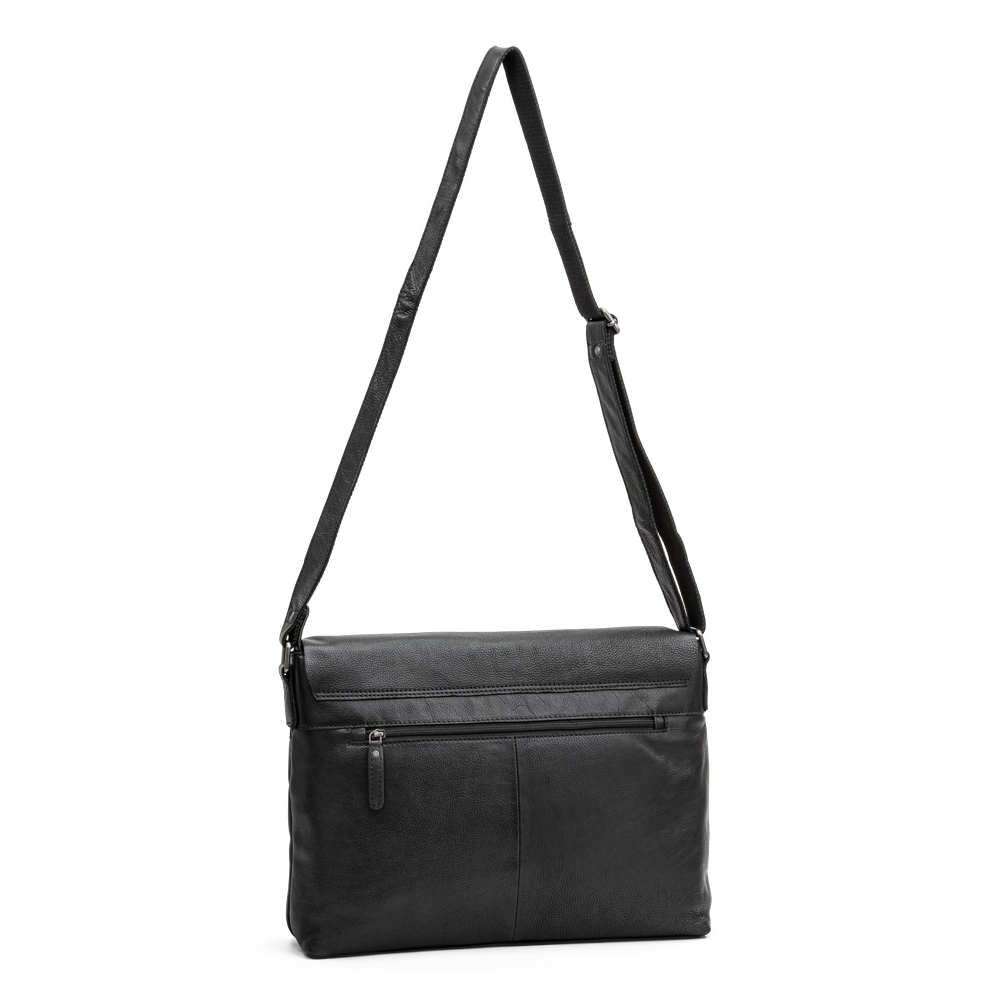 Veske Flapbag Large skinn