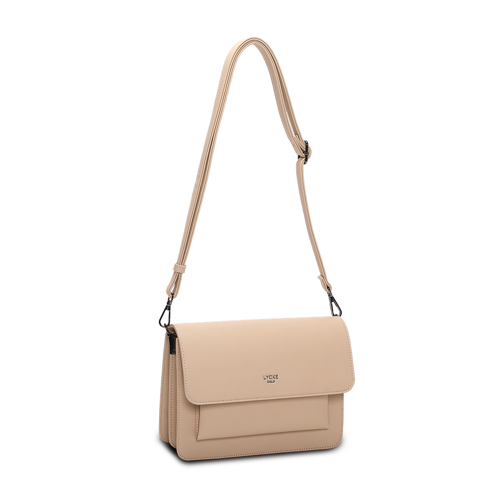 Crossbody-veske med klaff