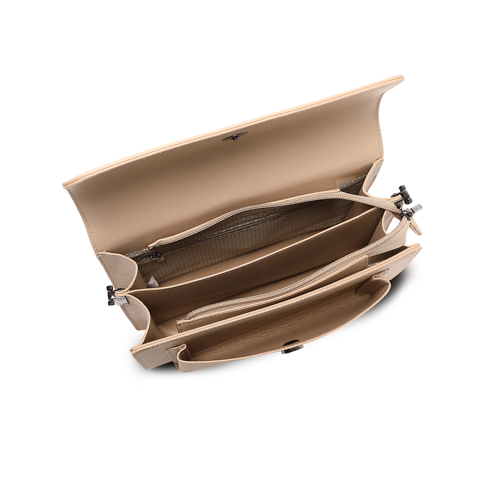 Crossbody-veske med klaff