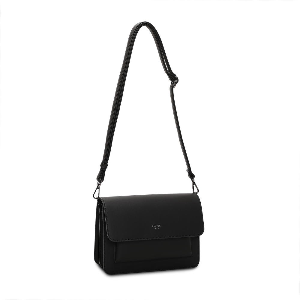 Crossbody-veske med klaff