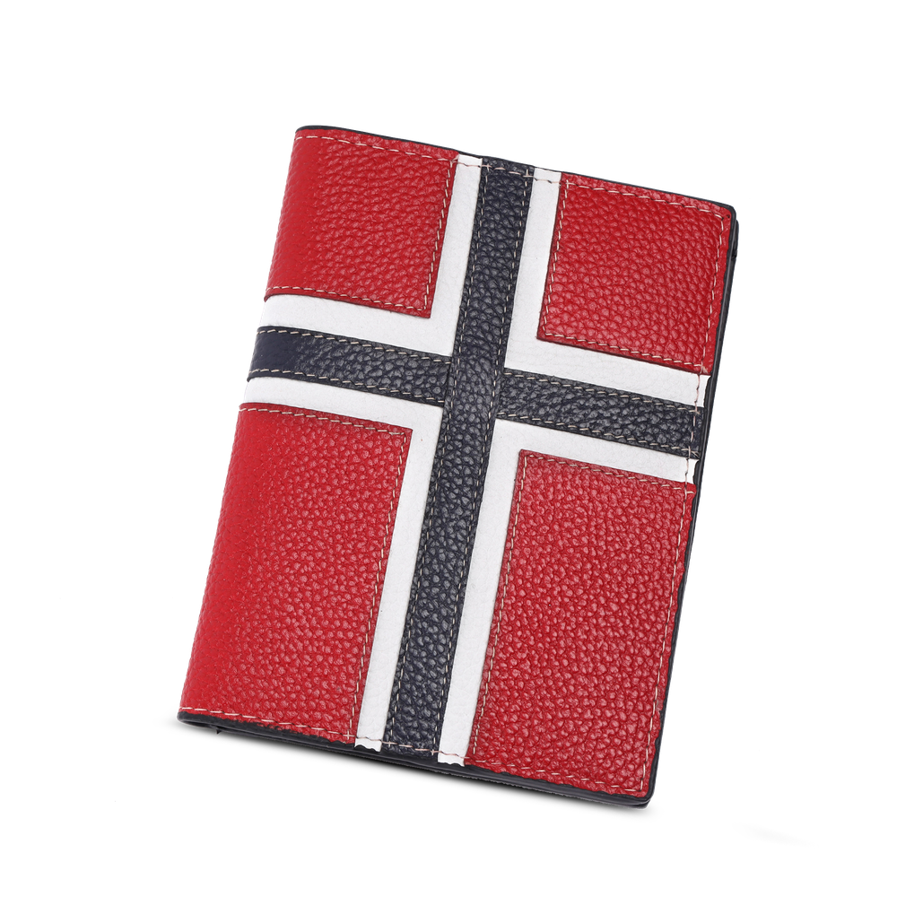 Passholder i skinn RFID-beskyttelse