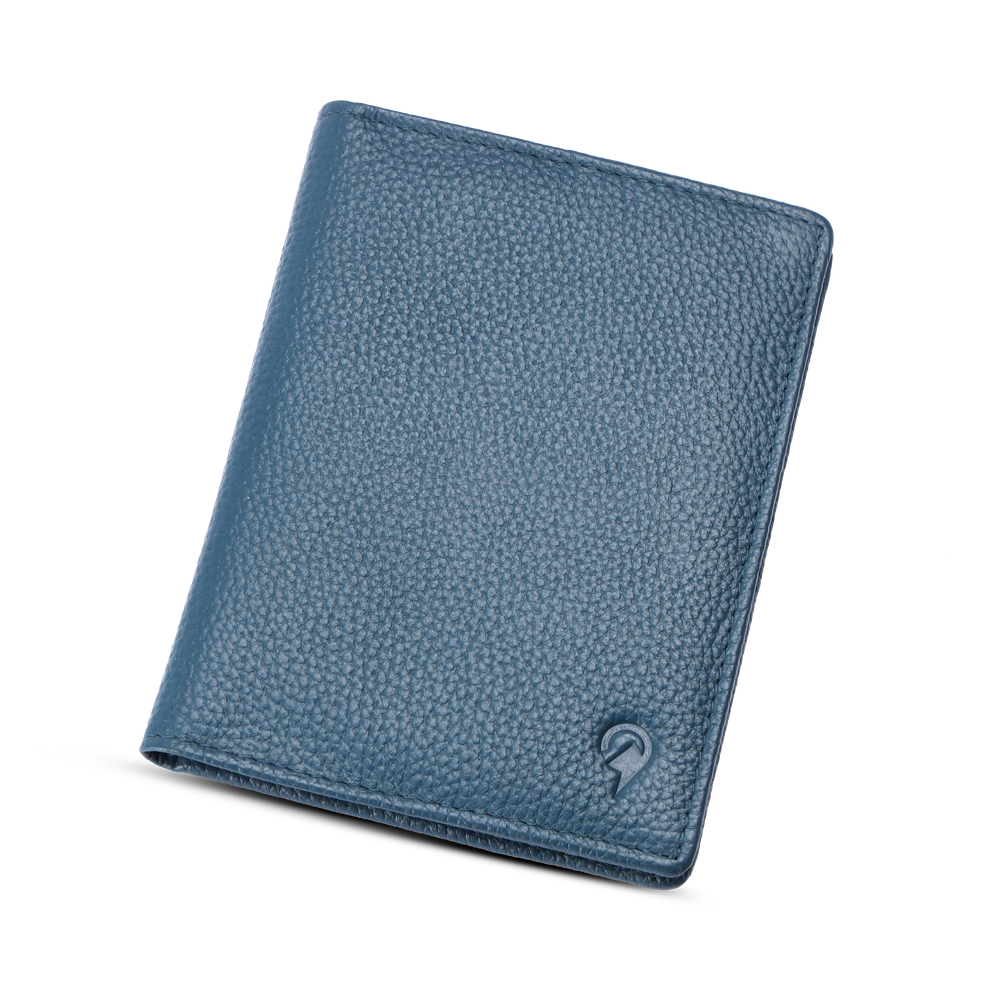 Passholder i skinn RFID-beskyttelse