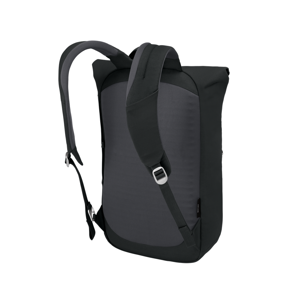 Arcane Roll Top Pack Black