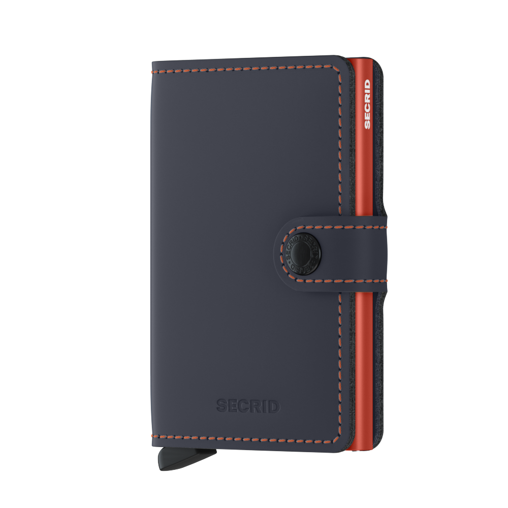 Miniwallet Blue, Orange