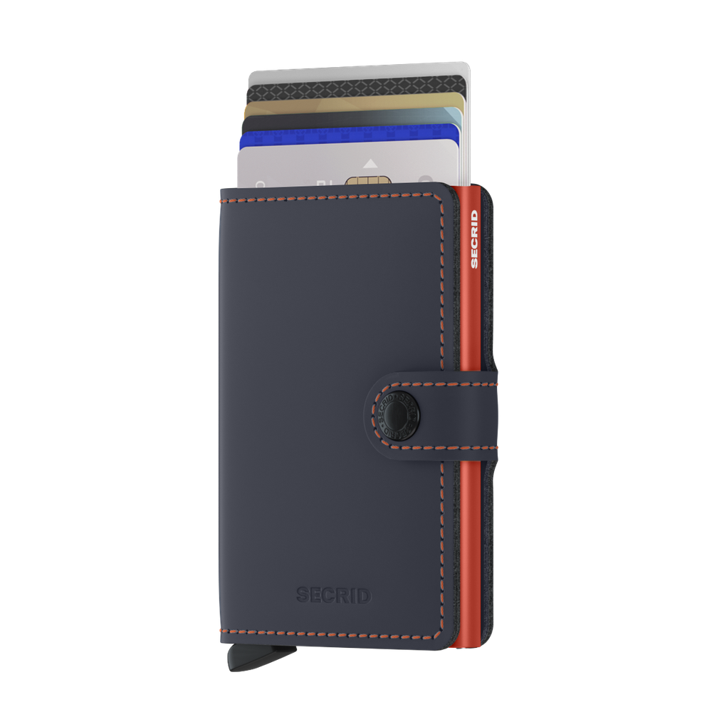 Miniwallet Blue, Orange