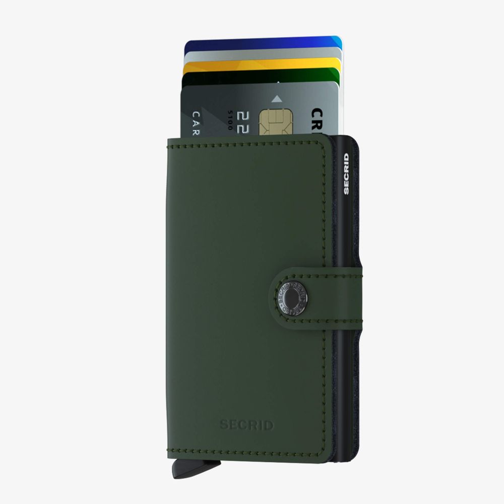 Miniwallet Matte Green-Black
