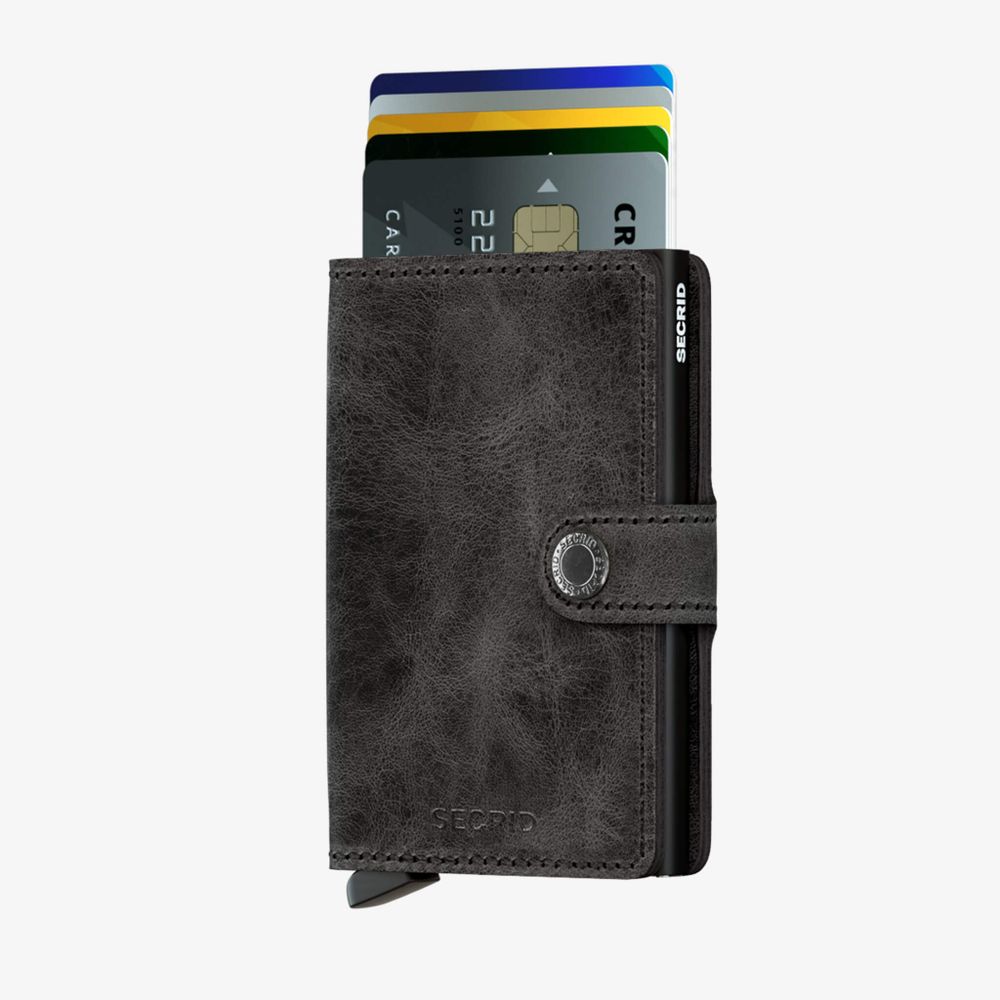 Miniwallet Vintage Black