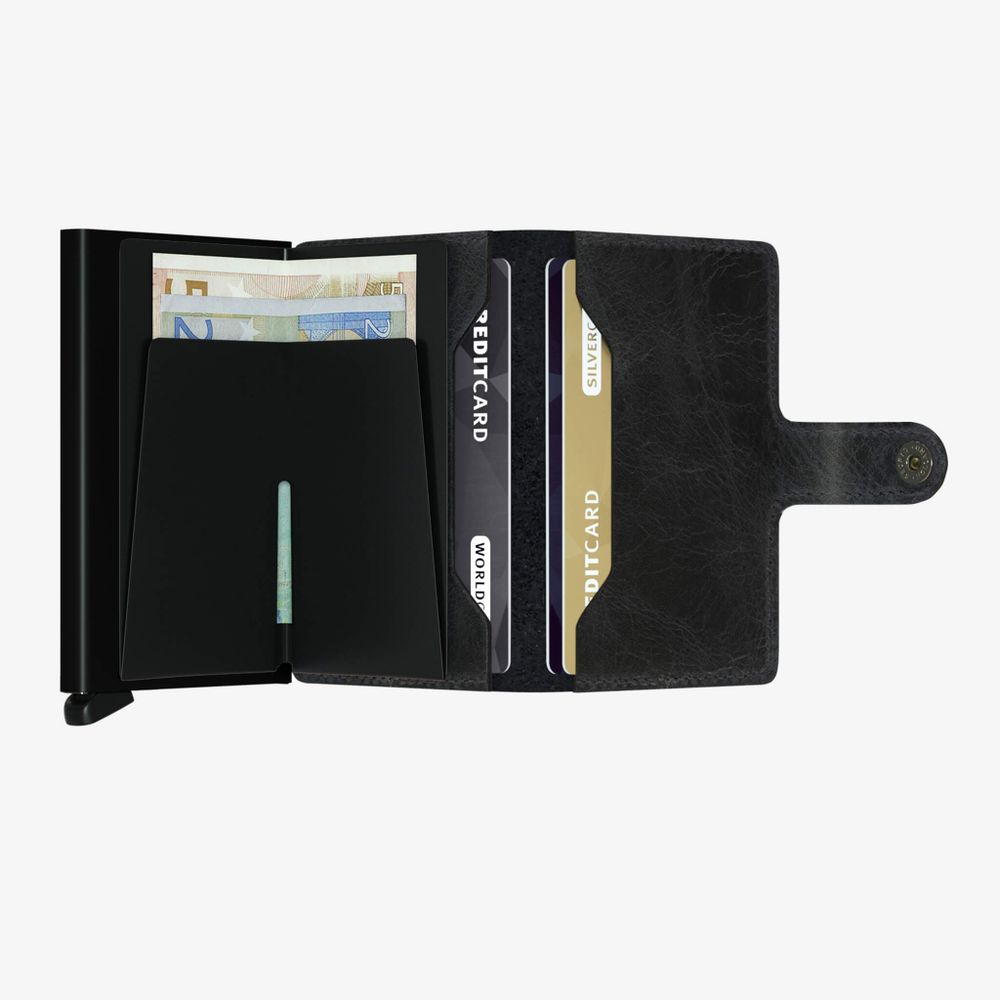Miniwallet Vintage Black
