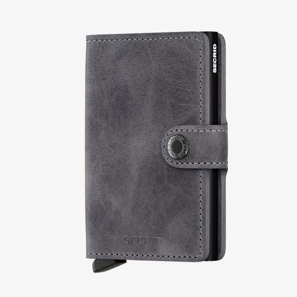 Miniwallet Vintage Grey-Black