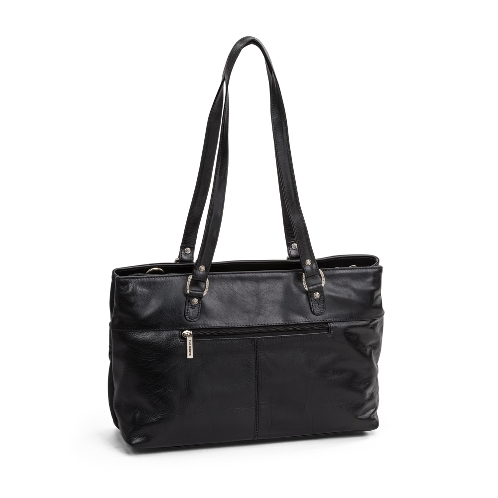 Tote bag i skinn