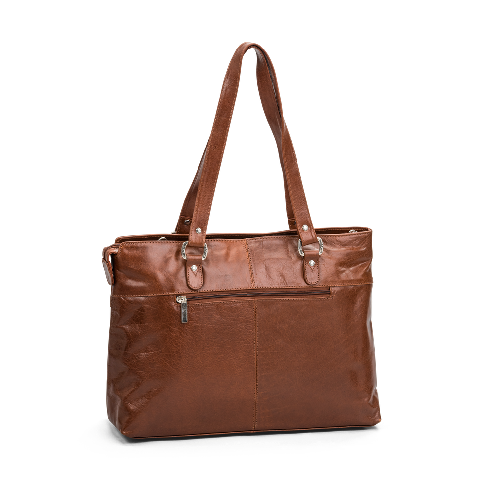 Totebag 12,3” i skinn