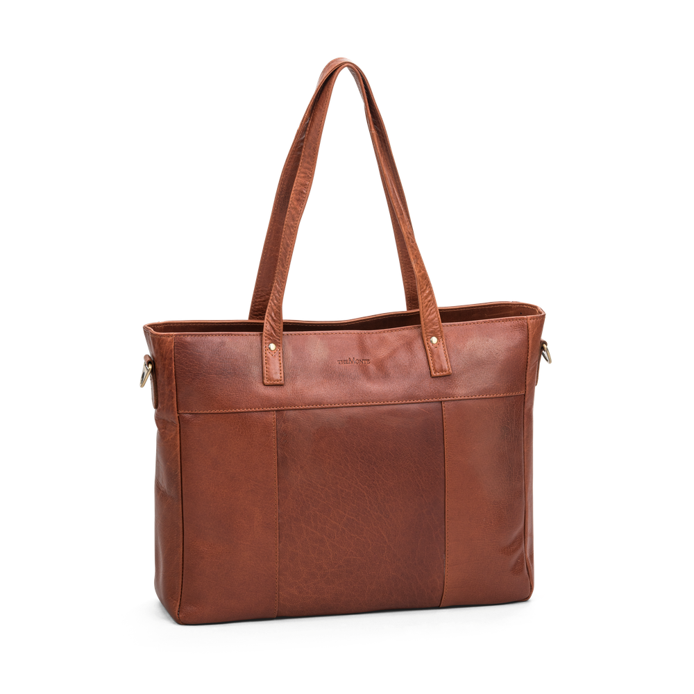 Totebag A4  i skinn