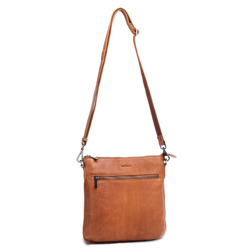 Crossbody i skinn
