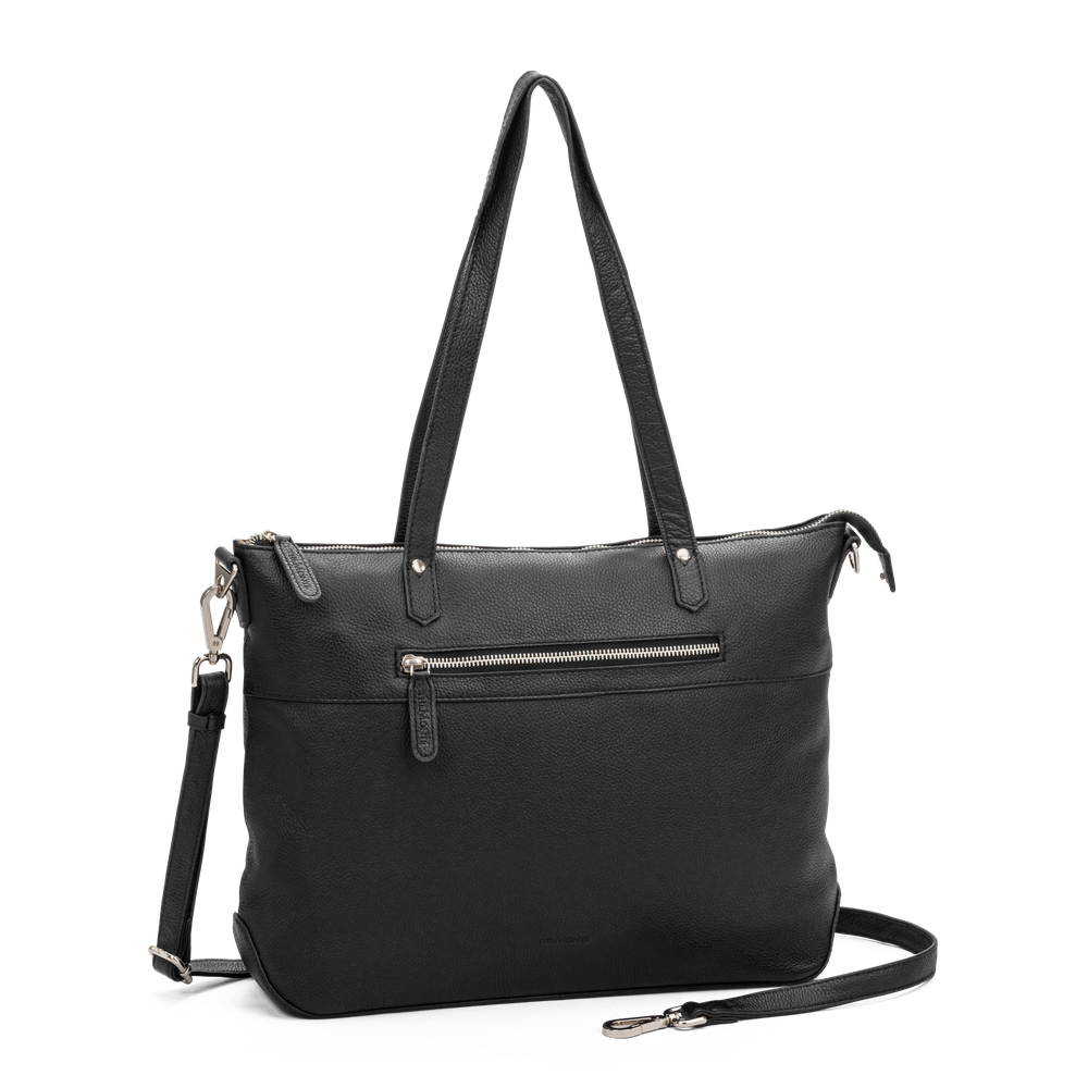 Totebag i skinn