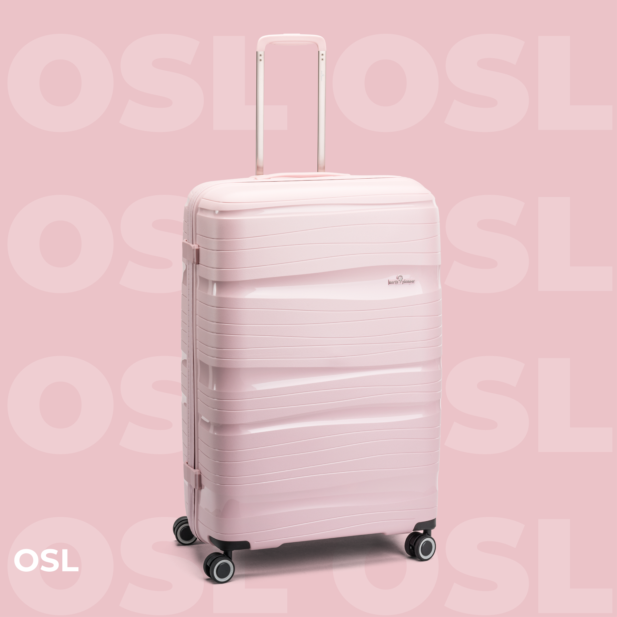 Osl rosa koffert