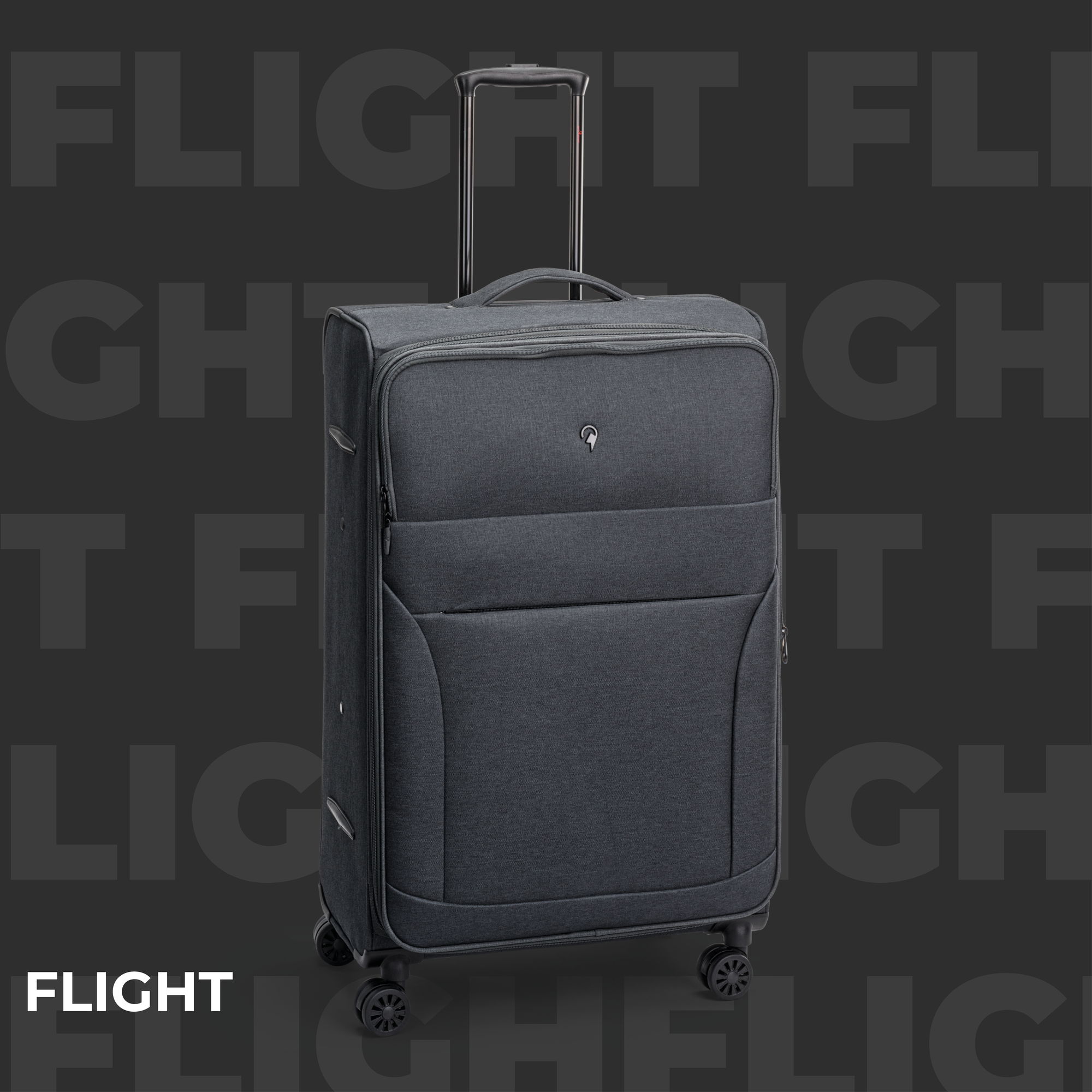 Flight svart koffert