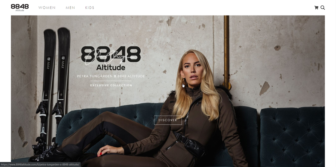 8848 Altituden influencer-verkkokauppa