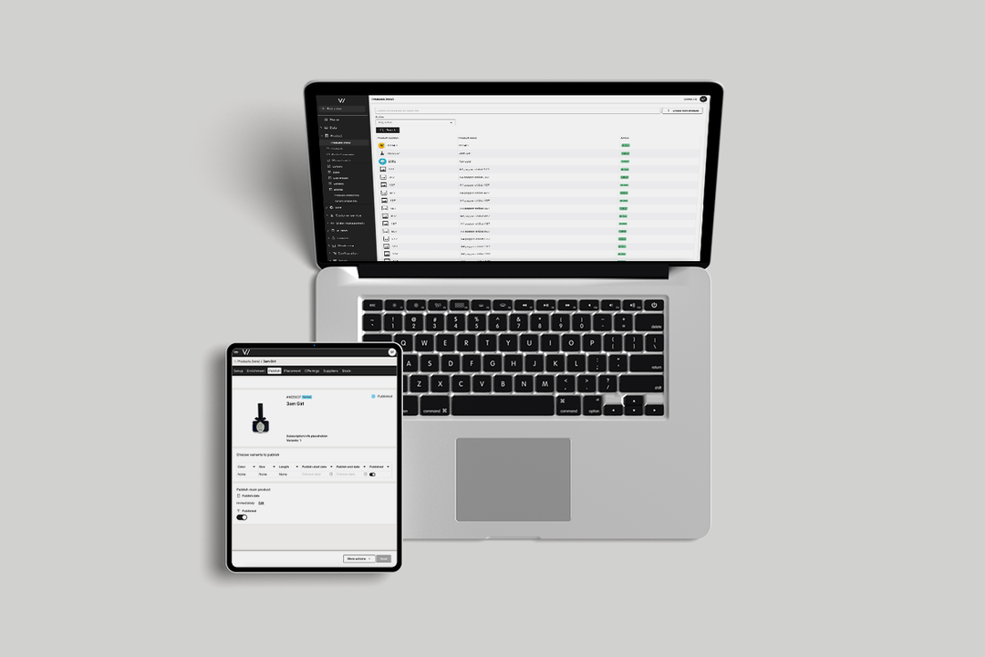 Viskan PIM eri päätelaitteilla