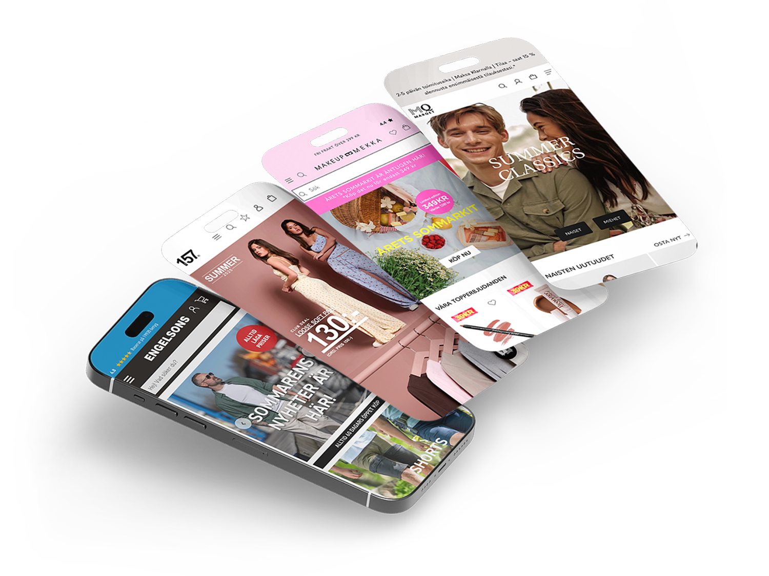 Verkkokauppoja Viskan ecom-alustalla